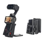 Support de base magnétique pliable pour Insta360 Luna Ultra, poignée réglable à 180°, trépied de bureau portable, poignée de poignée, accessoires de prise de vue de vlogging