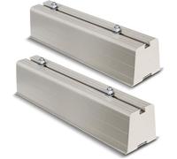 Maclean Support base poignée climatiseur MC-863 450 mm PVC 100 kg – lot de 2