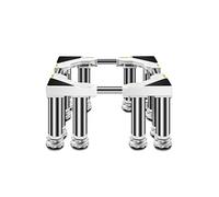 Support De Base pour Machine à Laver et RéFrigéRateur RéSistant à L'Humidité RéGlable Largeur 36-55cm Socle pour Lave-Linge et SèChe-Linge Base De Laveuse Hauteur 14-17cm - 400kg (12Legs,14-17cm)