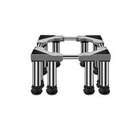 Support de Base pour Machine à Laver Lourd RéFrigéRateur Piédestal Antidérapant RéGlable Largeur 36-55cm Socle pour Lave-Linge Sèche-Linge Coussin Antichoc (19-22cm)