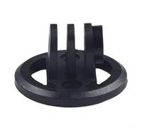 Support de base pour ordinateur de vélo Garmin pour BRYTON pour WAHOO, base de montage pour caméra de sport et feu avant, support noir avec vis, env. 34 mm (support pour caméra)