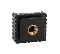 Support de base professionnel pour lampe de poche avec adaptateur sabot et vis de trépied 1/4" pour flash