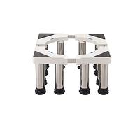 Support de base réglable pour machine à laver Anti-vibration Muet Longueur/largeur 42-68 cm Support de réfrigérateur Support de laveuse et de sécheuse Support de conteneur pour plantes Charg