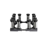 Support de base réglable pour machine à laver pour éviter les rayures et les bosses. Base d'étagère réglable pour sèche-linge, longueur/largeur 40-65 cm, support de réfrigérateur multifoncti