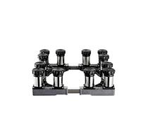 Support de base réglable pour machine à laver pour éviter les rayures, les bosses, sèche-linge réglable, longueur/largeur de la base de l'étagère 40-65 cm, support de réfrigérateur multifonc