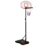 Support de Basket-ball 216-250 cm Polyéthylène Poteau Multicolore vidaXL
