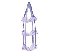 Support de basket-ball à 3 niveaux au-dessus de la porte Sac de rangement | Rangement d'équipement de sport pour basket-ball, volley-ball, football, gym, école, maison, garage