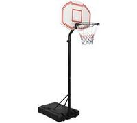vidaXL Support de basket-ball Blanc 237-307 cm Polyéthylène 93652