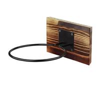 Support de basket-ball mural - Cintre peu encombrant, crochet de présentation de balle moderne | Structure de support en acier durable, cadre de rangement élégant et minimaliste, vitrine idéale pour