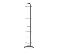 Support de basket-ball - Support de rangement pour balles | Vertical amovible durable | Support de basket-ball à couches | Support de basket-ball à roulettes et multifonction