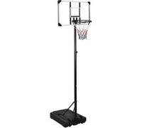 vidaXL Support de basket-ball Transparent 235-305 cm Polycarbonate 93654