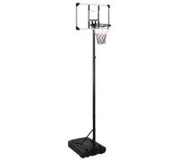 Support de basket-ball Transparent 280-350 cm Polycarbonate vidaXL