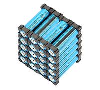 Support de Batterie 18650, 100 pièces Support de Batterie Cylindrique, Support de Batterie, support de batterie cylindrique pour batterie 18650 bricolage batterie fixe DIY, 18.4 mm de Diamètre