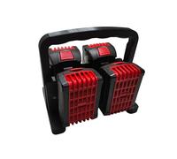 Support de batterie à 4 compartiments pour batteries 18 V - Compatible avec Bosch Professional ProCORE - Rangement stable des batteries - Organiseur pour atelier et valise - Impression 3D robuste