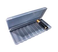 Support de batterie - Boîte de rangement de batterie avec couvercle | Étui de batterie portable pour voyage ou maison pour garder les piles propres, sèches et sûres | Récipient de protection compact