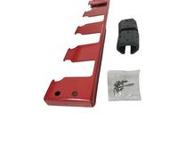 Support de batterie compact pour le rangement des outils sur les parcours en aluminium offrant un accès immédiat et un déni de montage par perceuse