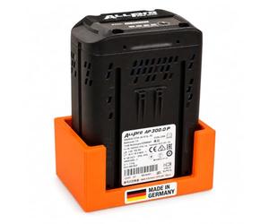 Support de batterie compatible avec 1 batterie Stihl AP ALLPRO - Support | Fabriqué en Allemagne | Compatible avec les batteries Stihl AP 100, 200, 300, 300 S, 500 S & ALLPRO | Matériel de montage