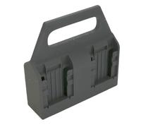 Support de batterie Dewalt 14 V 18 V, organiseur de rangement en plastique ABS pour batteries d'outils électriques, turquoise