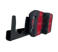 Support de batterie en métal pour Bosch Metabo Bosch Expert 18 V Support mural Organisateur de batterie Support de rangement pour 3 batteries