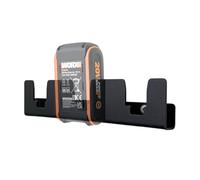 Support de batterie en métal pour Worx 20 V PowerShare et PowerShare Pro 20 V - Support de batterie pour 3 batteries - Fabriqué au Portugal