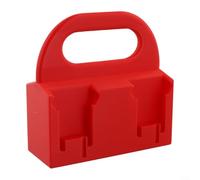 Support de batterie en plastique ABS pour batteries 14 V 18 V conçu pour organiser et sécuriser les batteries d'outils électriques dans les ateliers, garages et véhicules (bleu)