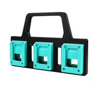 Support de batterie en plastique avec emplacements anti-chute pour Dayi pour outils électriques A3, rangement d'atelier, bleu (D)