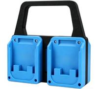 Support de batterie en plastique avec emplacements anti-chute pour Dayi pour outils électriques A3, rangement d'atelier, bleu (G)