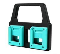Support de batterie en plastique avec emplacements anti-chute pour Dayi pour outils électriques A3, rangement d'atelier bleu (C)