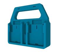 Support de batterie en plastique haute résistance - Mallette de rangement portable pour BL1850 BL1840 BL1830 18 V - Batterie d'outils - Base antidérapante sûre - Support de batterie portable