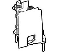 Support de batterie Geberit HyTronic185/186 242240001 mitigeur lavabo types 185 et 186