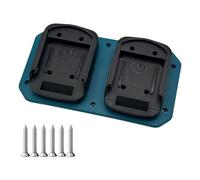 Support de batterie mural pour un rangement sécurisé des outils de perceuses électriques 18 V offrant diverses options de montage