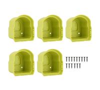 Support de Batterie PolyGen pour P102 P108, Lot de 5 avec vis de Montage, Convient aux Batteries Lithium-ION 14,4 V/18 V, Support de Batterie Mural pour l'organisation des Outils