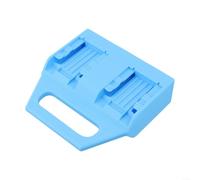 Support de batterie pour outils 14 V 18 V - Turquoise ABS Boîte de rangement Organiseur pour atelier garage tiroir Tidy 15,2 cm (bleu)