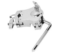 Support de Batterie Tom, Support de Montage de Support de Batterie Tom Accessoires D'instruments de Musique Multifonctions Argentés WC83