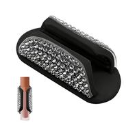 Support de baume à lèvres de voiture - Accessoires esthétiques adhésifs en silicone - Support de baume à lèvres droit pour filles et femmes - Décoration de visière de chambre à coucher ou bureau