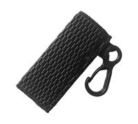 Support de baume à lèvres, support de baume à lèvres coloré, coque de protection portable pour filles, support de baume à lèvres avec porte-clés, Noir , Refer to description, Unisexe