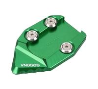 Support de Béquille Moto Coussin D'agrandissement De Béquille Latérale Pour, Pour Vulcan S VN650S 2016 - 2023 Plaque D'extension De Support De Pied De Moto(5)