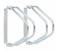 Support de bicyclette mural 2 pcs acier galvanisé support de vélo mural vidaXL