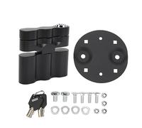 Support de bidon à gaz en Aluminium RX DLX PM, Montage Robuste pour Pack Essence et Pack Eau - Fiable et Durable, Installation Facile pour Transport sécurisé