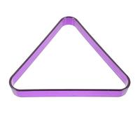 Support de Billard Triangle Mini pour Boules de Billard en Plastique | Stable et Portable, Rassemble les Billes, pour Pub et Tournois Organisés, Coloris Pourpre
