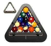 Support de billard triangulaire pour table de billard - Accessoire de table de billard - Triangle en bois pour joueurs et clubs