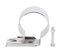 Support de bobine d'allumage, remplacement du support de montage de bobine d'allumage en alliage d'aluminium CNC pour Mustang F150 260 289 302 351W 351C 400(Argent chromé)