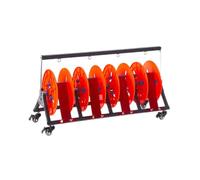 Support de bobine de câble avec roulements indépendants, distributeur de fil robuste pour une traction et une distribution faciles, outil d'atelier