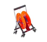 Support de bobine de câble avec roulements indépendants, distributeur de fil robuste pour une traction et une distribution faciles, outil d'atelier