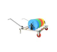 Support de bobine de câble avec roulements indépendants et poulies, support de bobine de fil rotatif multicouche pour atelier à domicile