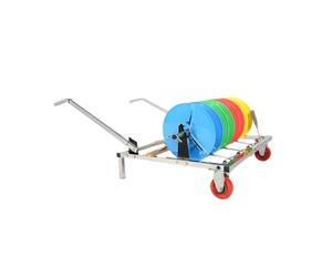 Support de bobine de câble avec roulements indépendants et poulies, support de bobine de fil rotatif multicouche pour atelier à domicile