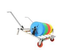 Support de bobine de câble, support de stockage de bobine de poulie, distributeur de fil à 4/5/6 axes, extracteur de fil for usage industriel et de vente au détail(60x67x35cm)