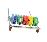 Support de bobine de câble, support de stockage de bobine de poulie, distributeur de fil à 4/5/6 axes, extracteur de fil for usage industriel et de vente au détail(60x82x35cm)