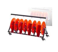 Support De Bobine De Fil Avec Roulettes, Support De Bobine De Fil À Essieux Multiples, Chariot De Bobine De Fil Robuste, Grande Capacité(4 Rods Wire)