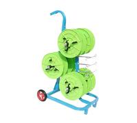Support de bobine de fil portable avec roulettes pour ranger des cordes, des bobines de cordon et des paracordes